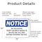 Signmission No Tailgating Every Car Must Badge In Or, 14 in W x Rectangle, Aluminum OS-2PACK-NS-A-1014-L-14883 - alternate 7